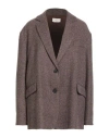 Vicolo Woman Blazer Antique Rose Size Onesize Wool, Silk