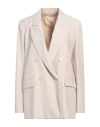 Vicolo Woman Blazer Beige Size M Viscose, Polyester