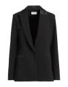 Vicolo Woman Blazer Black Size L Polyester, Elastane