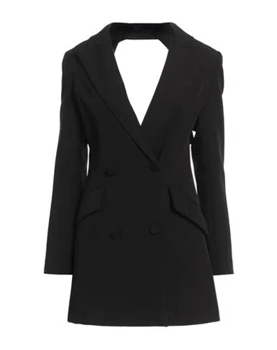 Vicolo Woman Blazer Black Size M Polyester, Elastane