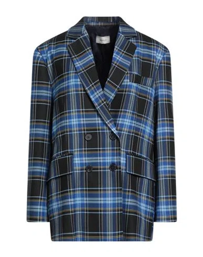 Vicolo Woman Blazer Blue Size Onesize Polyester, Viscose, Elastane