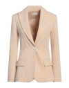 Vicolo Woman Blazer Blush Size S Polyester, Elastane In Pink