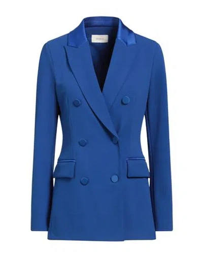 Vicolo Woman Blazer Bright Blue Size Xs Polyester, Elastane