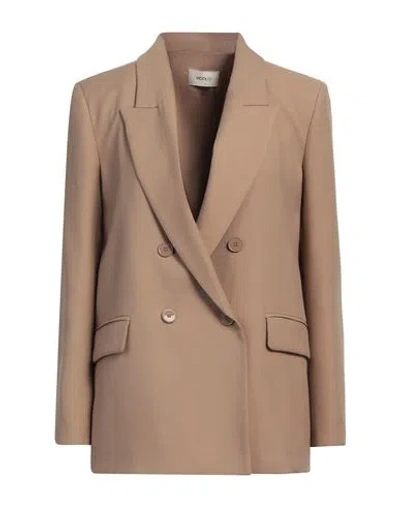 Vicolo Woman Blazer Camel Size Xs Viscose, Polyester In Beige