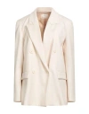 Vicolo Woman Blazer Beige Size M Viscose, Polyester In Pink