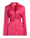 Vicolo Woman Suit Jacket Fuchsia Size S Viscose In Pink