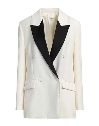 Vicolo Woman Blazer Ivory Size S Polyester In White