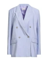 Vicolo Woman Blazer Light Blue Size M Viscose, Polyester