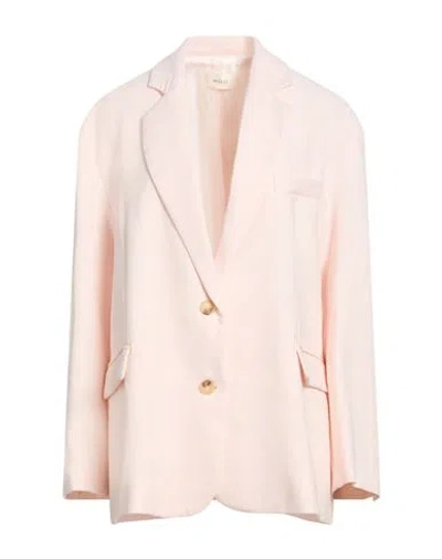 Vicolo Woman Blazer Light Pink Size Onesize Viscose, Polyester In Multi