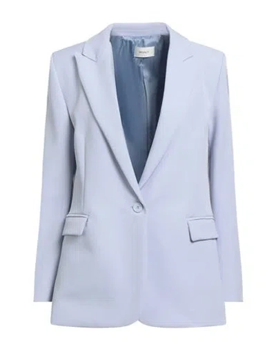 Vicolo Woman Blazer Lilac Size S Polyester, Elastane In Purple