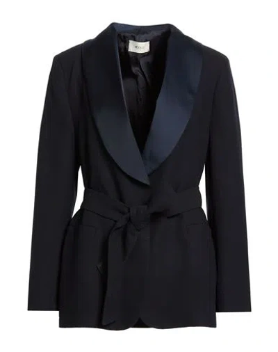 Vicolo Woman Blazer Midnight Blue Size M Polyester