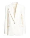 Vicolo Woman Blazer Off White Size M Polyester In White