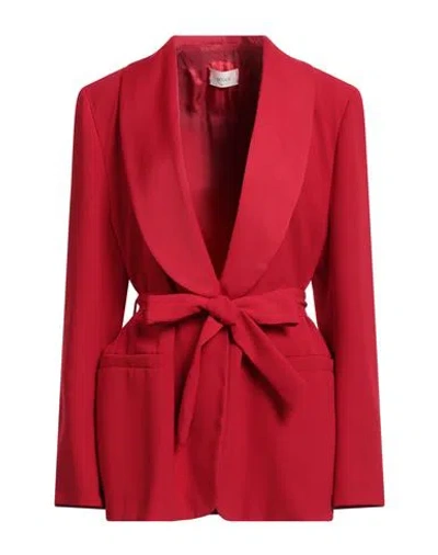 Vicolo Woman Blazer Red Size M Polyester