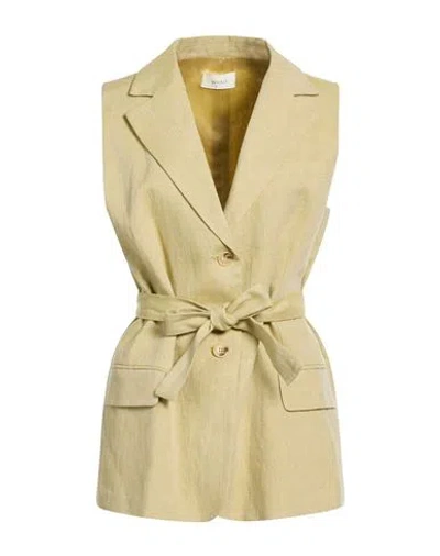 Vicolo Woman Blazer Sage Green Size S Linen