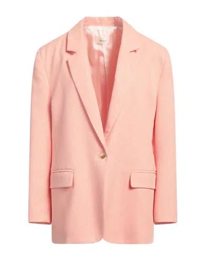 Vicolo Woman Blazer Salmon Pink Size Onesize Polyester