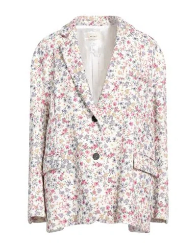 Vicolo Woman Suit Jacket White Size Onesize Cotton
