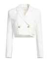 Vicolo Woman Blazer White Size S Polyester In White