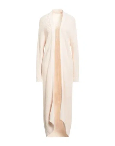 Vicolo Woman Cardigan Cream Size Onesize Acrylic, Wool, Viscose, Alpaca Wool In White