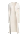 Vicolo Woman Cardigan Ivory Size Onesize Viscose, Polyester, Polyamide In White