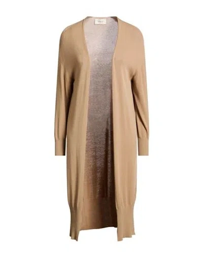 Vicolo Woman Cardigan Light Brown Size Onesize Viscose, Polyamide