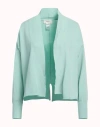 Vicolo Woman Cardigan Light Green Size Onesize Viscose, Polyester In Green