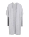 Vicolo Woman Cardigan Light Grey Size Onesize Viscose, Polyester, Polyamide