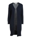 Vicolo Woman Cardigan Navy Size Onesize Viscose, Polyacrylic In Multi