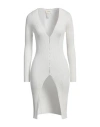 Vicolo Woman Cardigan Off White Size Onesize Viscose, Polyester