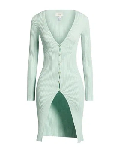 Vicolo Woman Cardigan Sage Green Size Onesize Viscose, Polyester