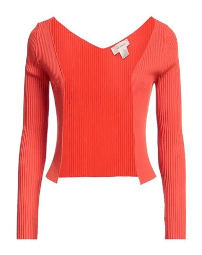 Vicolo Wrap Cardigans In Tomato Red