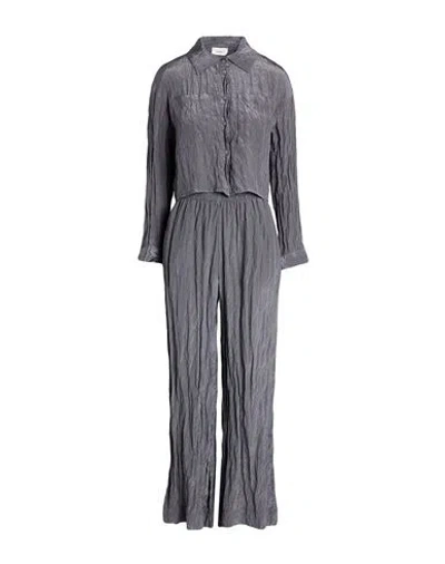 Vicolo Woman Co-ord Grey Size M Viscose, Nylon In Green