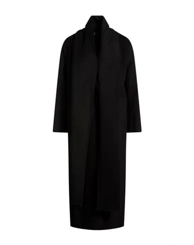Vicolo Woman Coat Black Size Xs Wool, Polyester