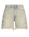 Vicolo Denim Shorts In Blue
