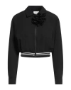 Vicolo Woman Jacket Black Size M Acetate, Viscose
