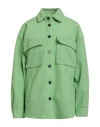 Vicolo Woman Jacket Light Green Size M Polyester