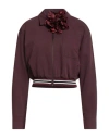 Vicolo Woman Jacket Plum Size M Acetate, Viscose
