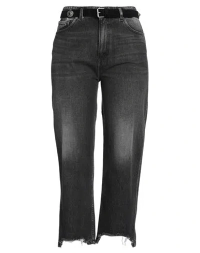 Vicolo Woman Jeans Black Size L Cotton