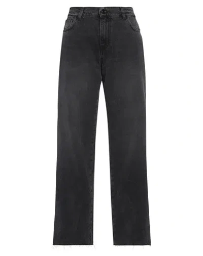 Vicolo Woman Jeans Black Size L Cotton