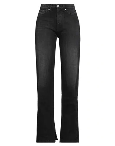 Vicolo Woman Jeans Black Size L Cotton
