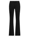 Vicolo Woman Jeans Black Size Xl Cotton, Elastomultiester, Elastane