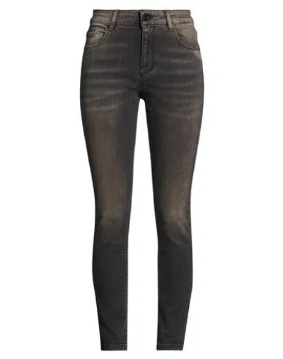 Vicolo Woman Jeans Black Size S Cotton, Lyocell, Elastomultiester, Elastane
