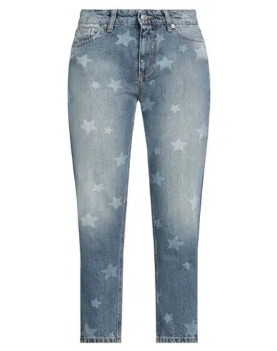 Vicolo Woman Jeans Blue Size M Cotton