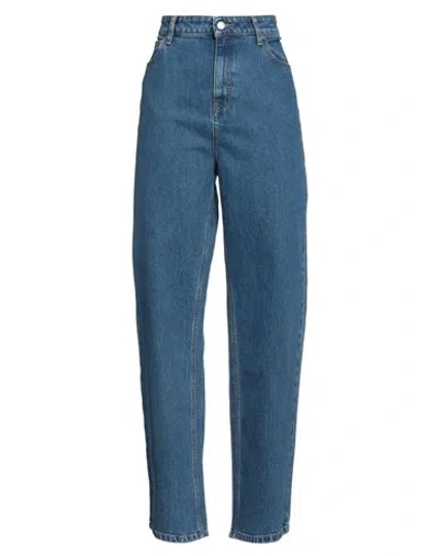 Vicolo Woman Jeans Blue Size M Cotton