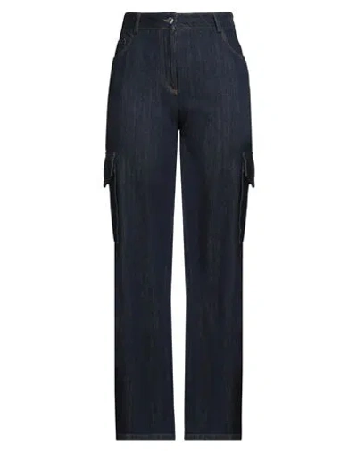 Vicolo Woman Jeans Blue Size M Cotton