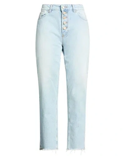 Vicolo Woman Jeans Blue Size M Cotton