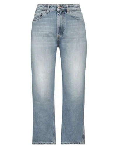 Vicolo Woman Jeans Blue Size S Cotton