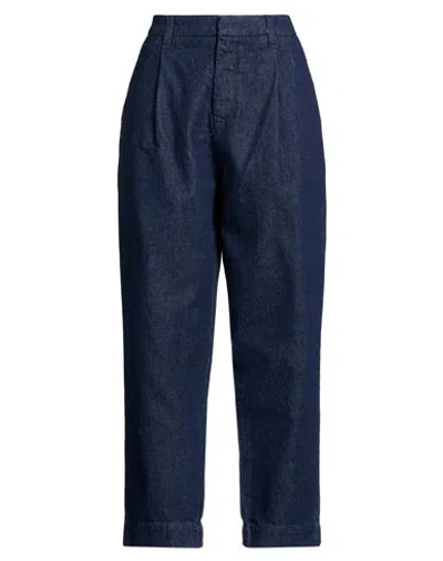 Vicolo Woman Jeans Blue Size S Cotton