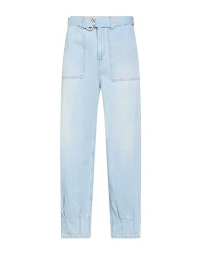 Vicolo Woman Jeans Blue Size S Cotton