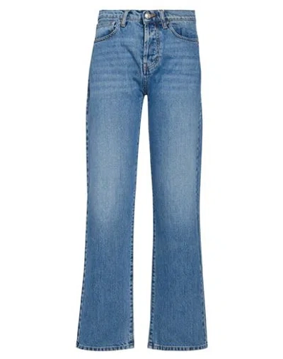 Vicolo Woman Jeans Blue Size S Cotton