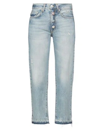 Vicolo Woman Jeans Blue Size Xs Cotton